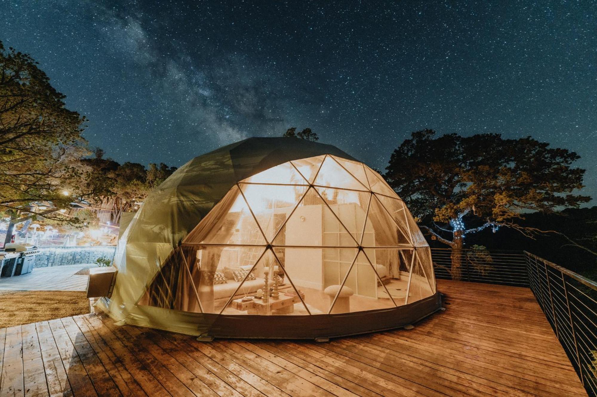 Nogal Ona Geo Dome At El Msticoヴィラ エクステリア 写真