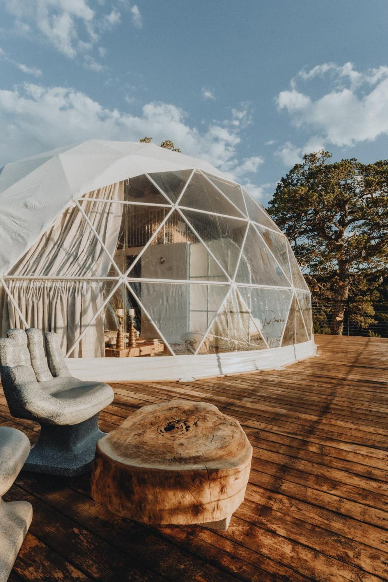 Nogal Ona Geo Dome At El Msticoヴィラ エクステリア 写真